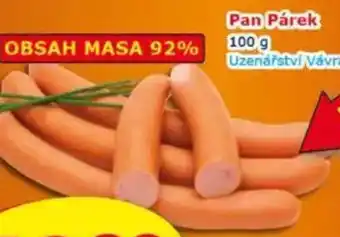 ESO MARKET Pan Párek nabídka