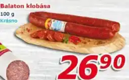 ESO MARKET Balaton klobása nabídka