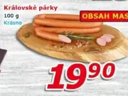 ESO MARKET Královské párky nabídka