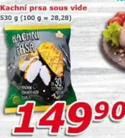 ESO MARKET Kachní prsa sous vide nabídka
