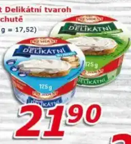 ESO MARKET Président Delikátní tvaroh nabídka