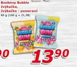 ESO MARKET Bonbóny Bubble žvýkačka, žvýkačka - pomeranč nabídka