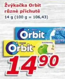 ESO MARKET Žvýkačka Orbit nabídka