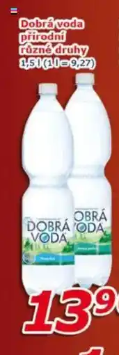 ESO MARKET Dobrá voda přírodní nabídka