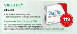 mojelekarna.cz Valetol nabídka