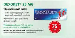 mojelekarna.cz Dexoket nabídka