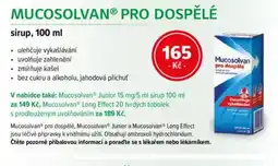 mojelekarna.cz Mucosolvan® pro dospělé nabídka