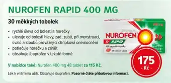 mojelekarna.cz Nurofen rapid nabídka