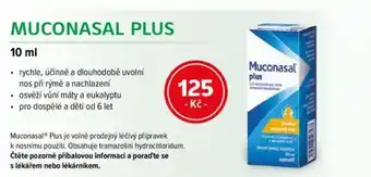 mojelekarna.cz Muconasal plus nabídka