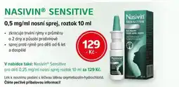 mojelekarna.cz Nasivin® sensitive nabídka