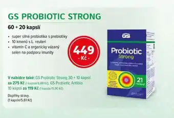 mojelekarna.cz GS Probiotic strong nabídka