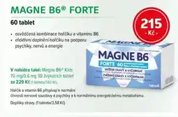 mojelekarna.cz MAGNE B6Ⓡ Forte nabídka