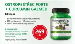 mojelekarna.cz Ostropestřec forte + Curcumin galmed nabídka