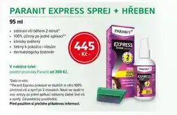 mojelekarna.cz Paranit express sprej + hřeben nabídka