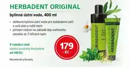 mojelekarna.cz Herbadent Original nabídka