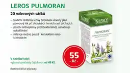 mojelekarna.cz Leros Pulmoran nabídka