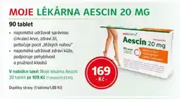 mojelekarna.cz Moje lékárna Aescin nabídka