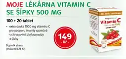 mojelekarna.cz Moje lékárna Vitamin c se šípky nabídka