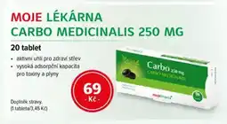 mojelekarna.cz Moje lékárna Carbo medicinalis nabídka