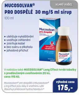 PharmaPoint Mucosolvanⓡ pro dospělé 30 mg/5 ml sirup nabídka