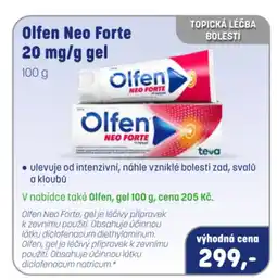 PharmaPoint Olfen Neo Forte 20 mg/g gel nabídka