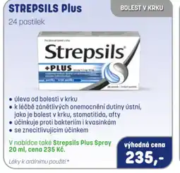 PharmaPoint STREPSILS Plus nabídka