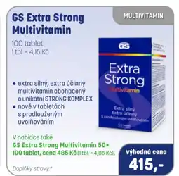 PharmaPoint GS Extra Strong Multivitamin nabídka