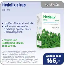 PharmaPoint Hedelix sirup nabídka