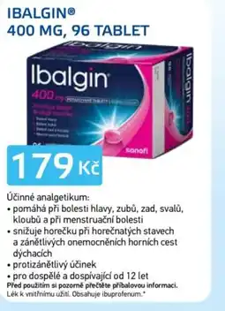 Lékárna AGEL Ibalgin nabídka