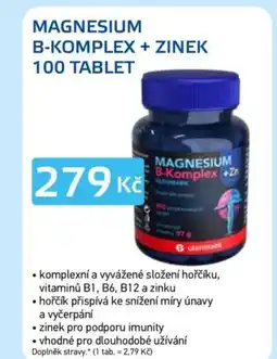 Lékárna AGEL Magnesium B-komplex + zinek nabídka