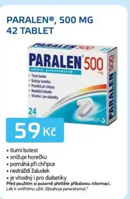 Lékárna AGEL Paralen nabídka