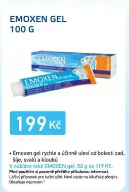Lékárna AGEL Emoxen gel nabídka
