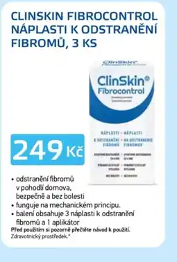 Lékárna AGEL Clinskin Fibrocontrol náplasti k odstranění fibromů nabídka