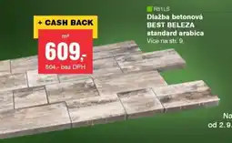 DEK Dlažba betonová BEST BELEZA standard arabica nabídka