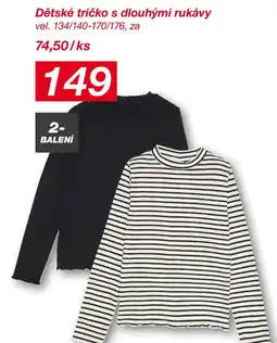 Kik Dětské tričko s dlouhými rukávy nabídka
