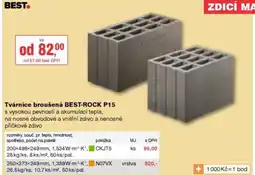 DEK Tvárnice broušená BEST-ROCK P15 nabídka
