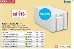 DEK Tvárnice Porfix P2-440 nabídka