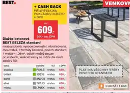 DEK Dlažba betonová BEST BELEZA standard nabídka