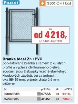 DEK Branka Ideal Zn + PVC nabídka