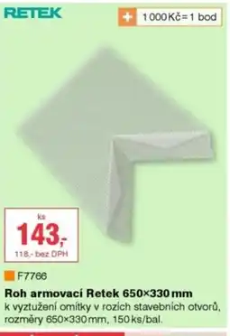 DEK Roh armovací Retek nabídka