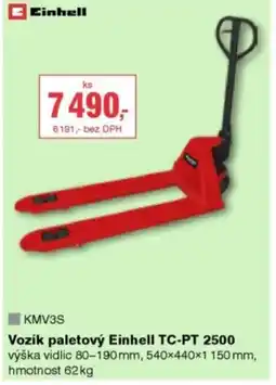 DEK Vozík paletový Einhell TC-PT 2500 nabídka