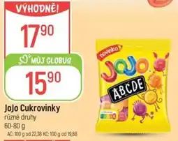 Globus JoJo Cukrovinky nabídka
