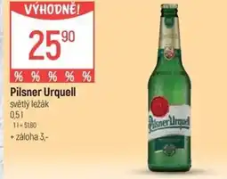 Globus Pilsner Urquell nabídka