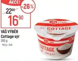 Globus VÁŠ VÝBĚR Cottage sýr nabídka