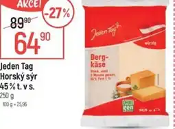 Globus Jeden Tag Horský sýr 45% t.vs. nabídka