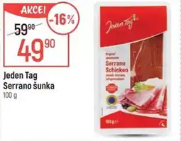 Globus Jeden Tag Serrano šunka nabídka