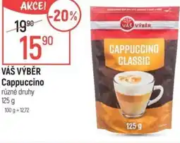 Globus VÁŠ VÝBĚR Cappuccino nabídka