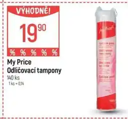 Globus My Price Odličovací tampony nabídka