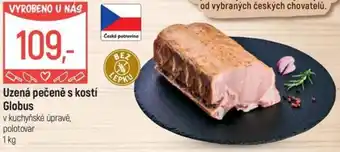 Globus Uzená pečeně s kostí Globus nabídka