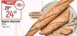 Globus Bageta celozrnná nabídka